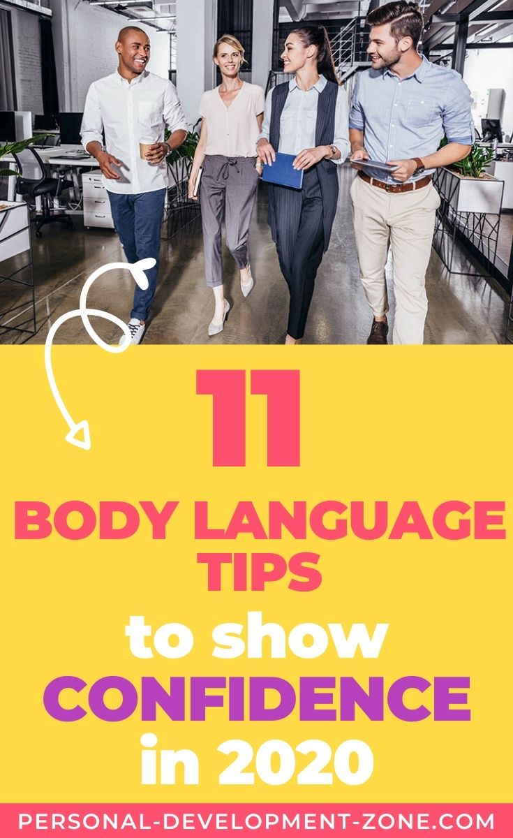 Confident Body Language Tips To Feel Empowered In Infographic