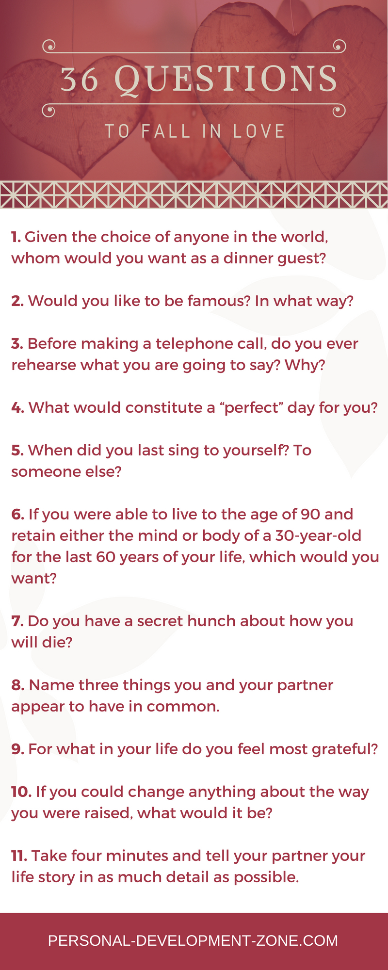 Surprising 36 Questions To Fall In Love in 2023 Printable Version!