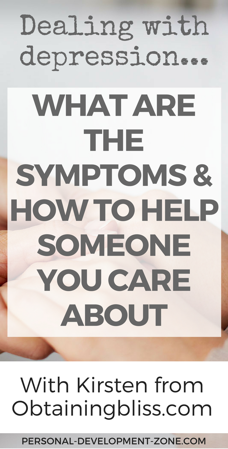 dealing with depression: symptoms & how to help someone you care about