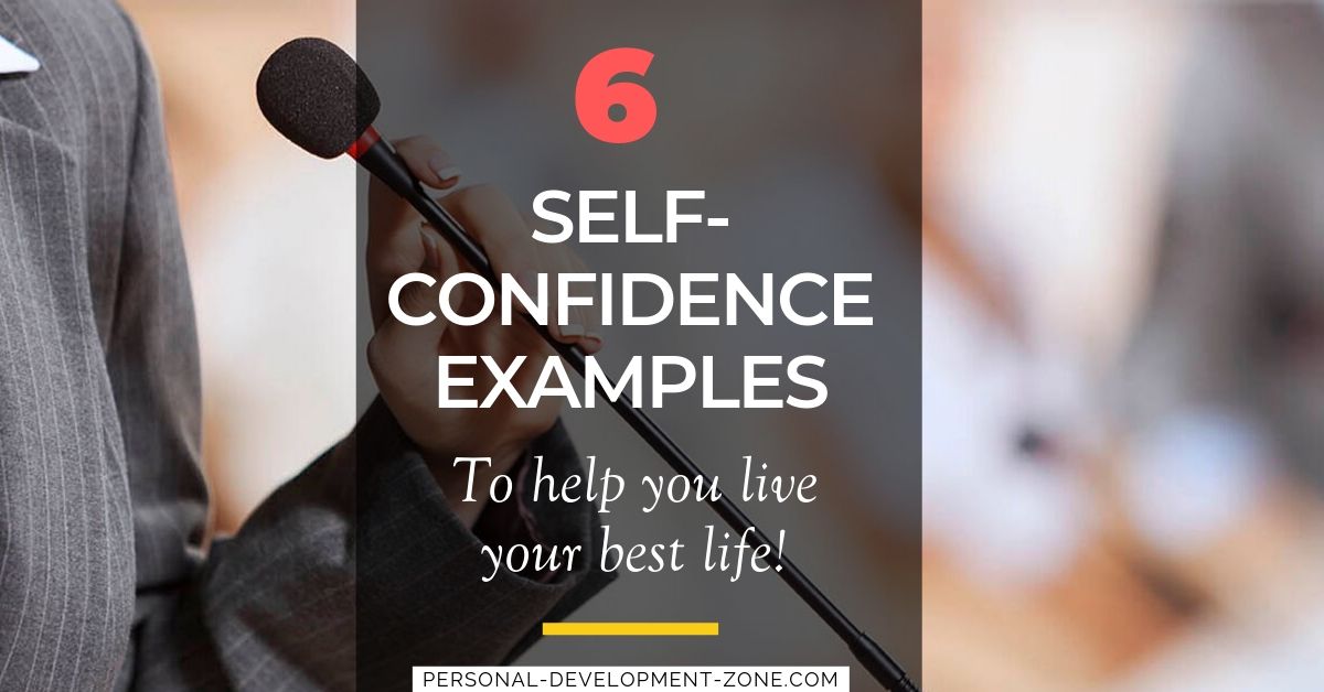 Self Confidence Examples In English