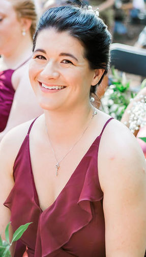 Picture of Amy in a dress