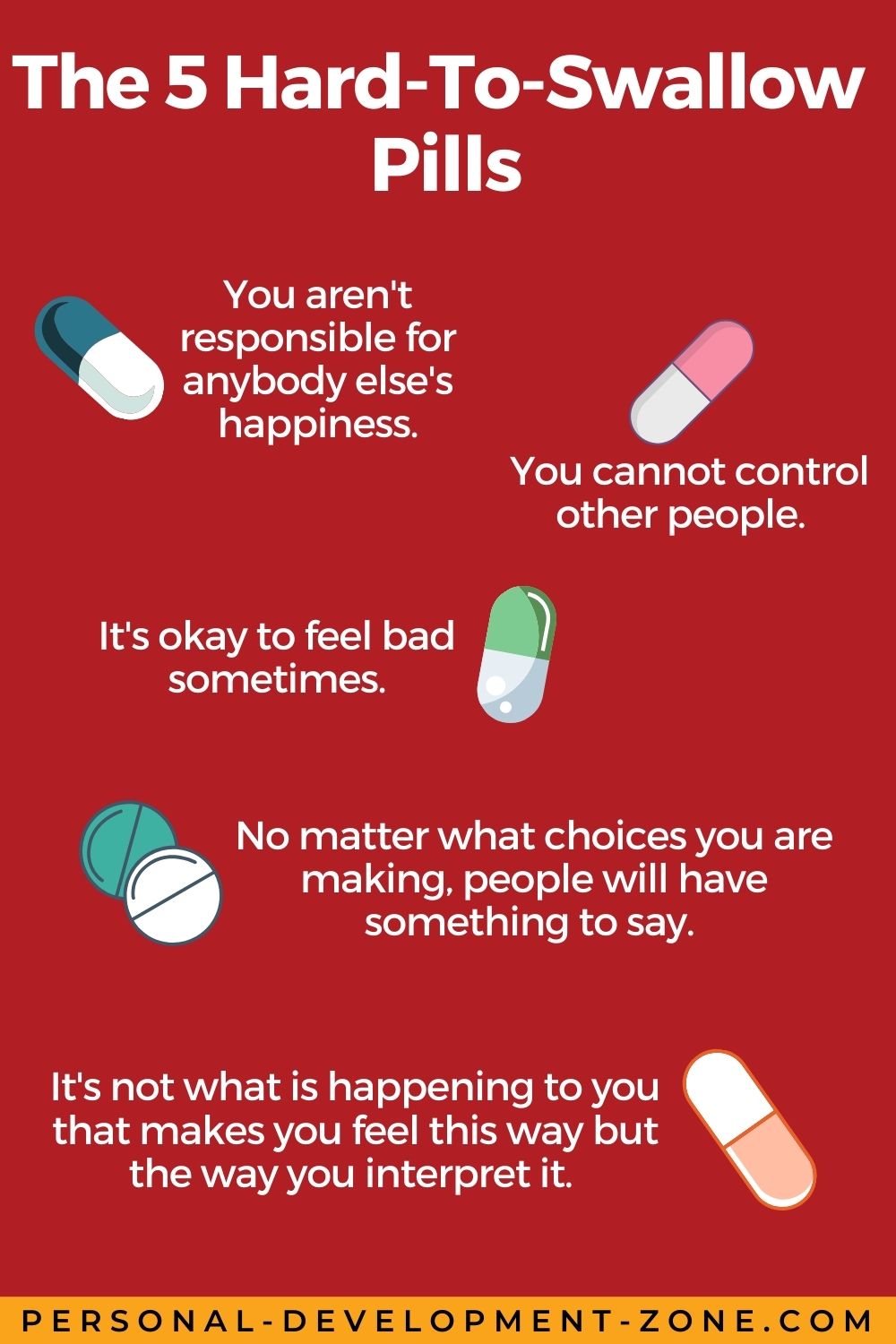 the-5-hard-to-swallow-pills-personal-development-zone